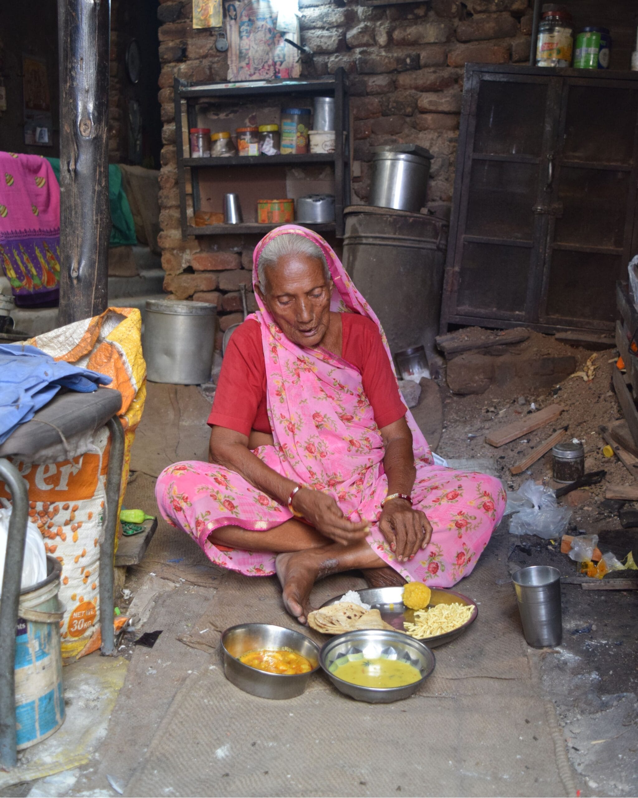 NGO providing meals for elderly people in Rajkot